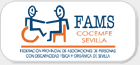 Logo y enlace a FAMS-COCEMFE Sevilla